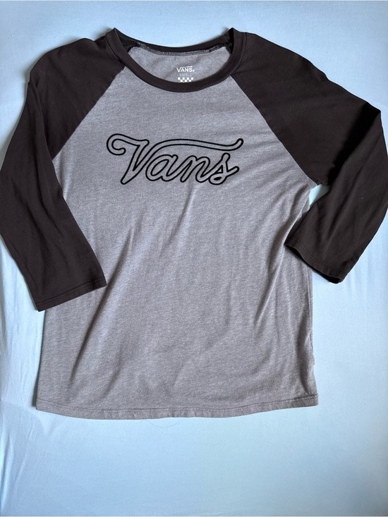 Vans Tops - Vans Women S Raglan Logo T-Shirt Baseball Tee Retro Sporty Skate
